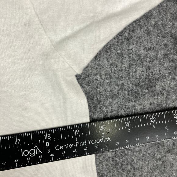 Screen Stars TShirt Mens XL White Red Ringer 1986 Louisville Cards Vintage - Picture 6 of 9